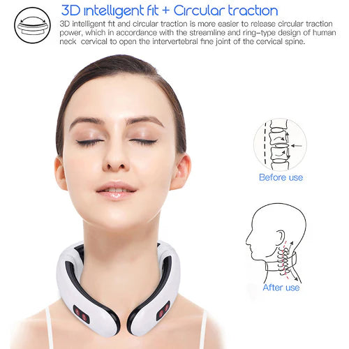 Neck Massage™ - Masajeador Eléctrico de Cuello y Espalda