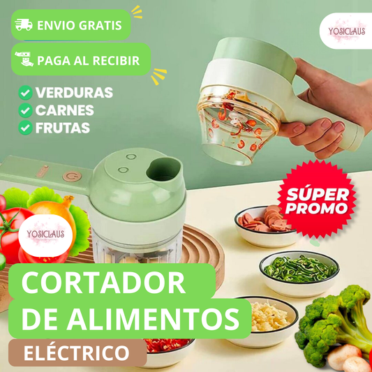 FoodChopper™ - Picadora Eléctrica 3 En 1 Portátil