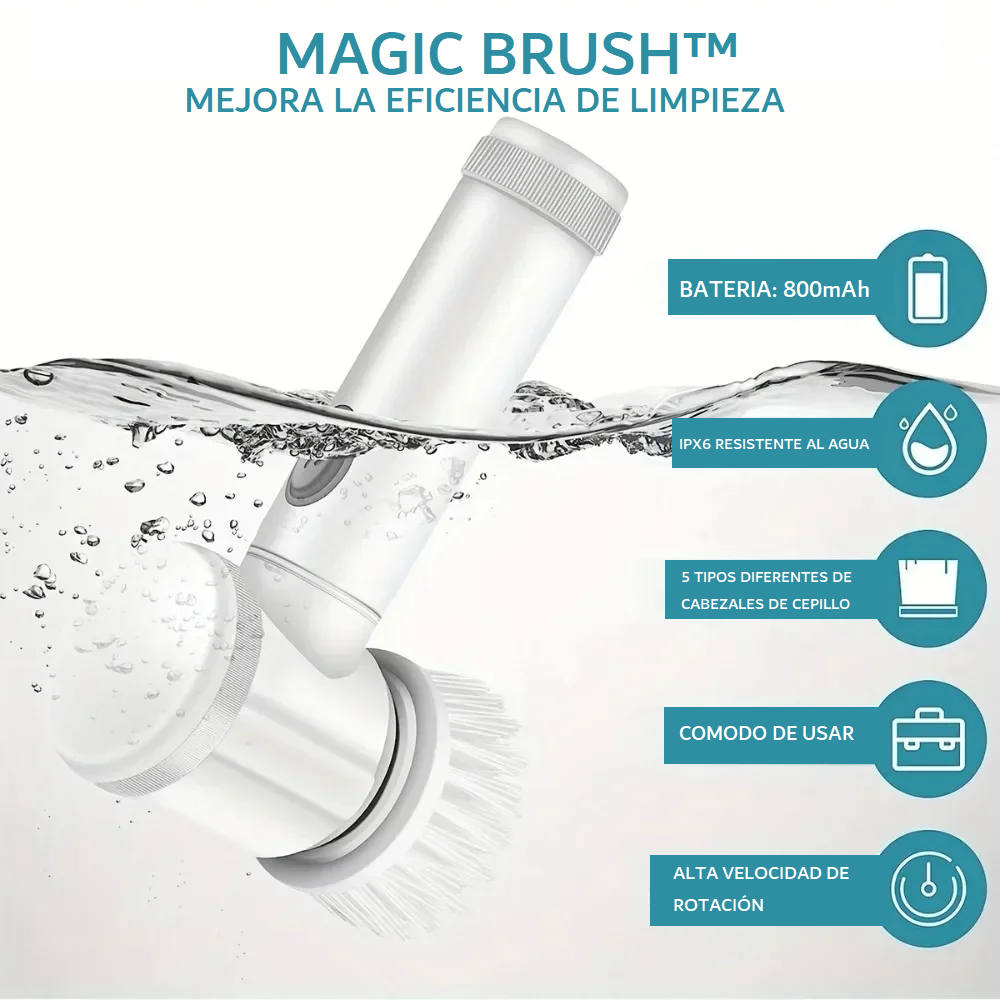 MagicBrush™ - Cepillo Eléctrico de Limpieza