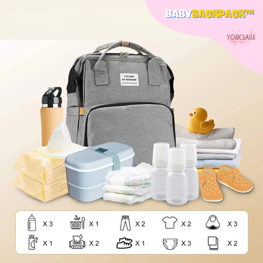 Baby Backpack™ - Mochila y Mudador