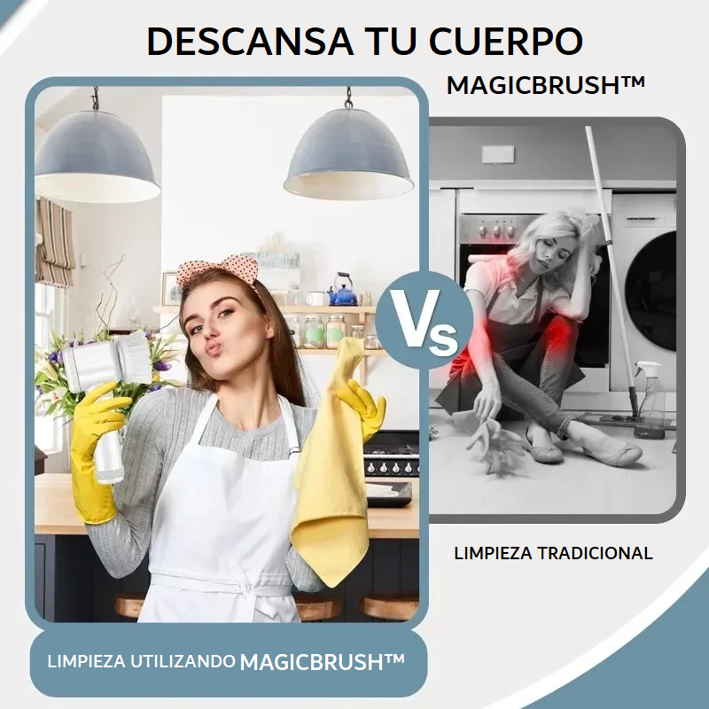 MagicBrush™ - Cepillo Eléctrico de Limpieza