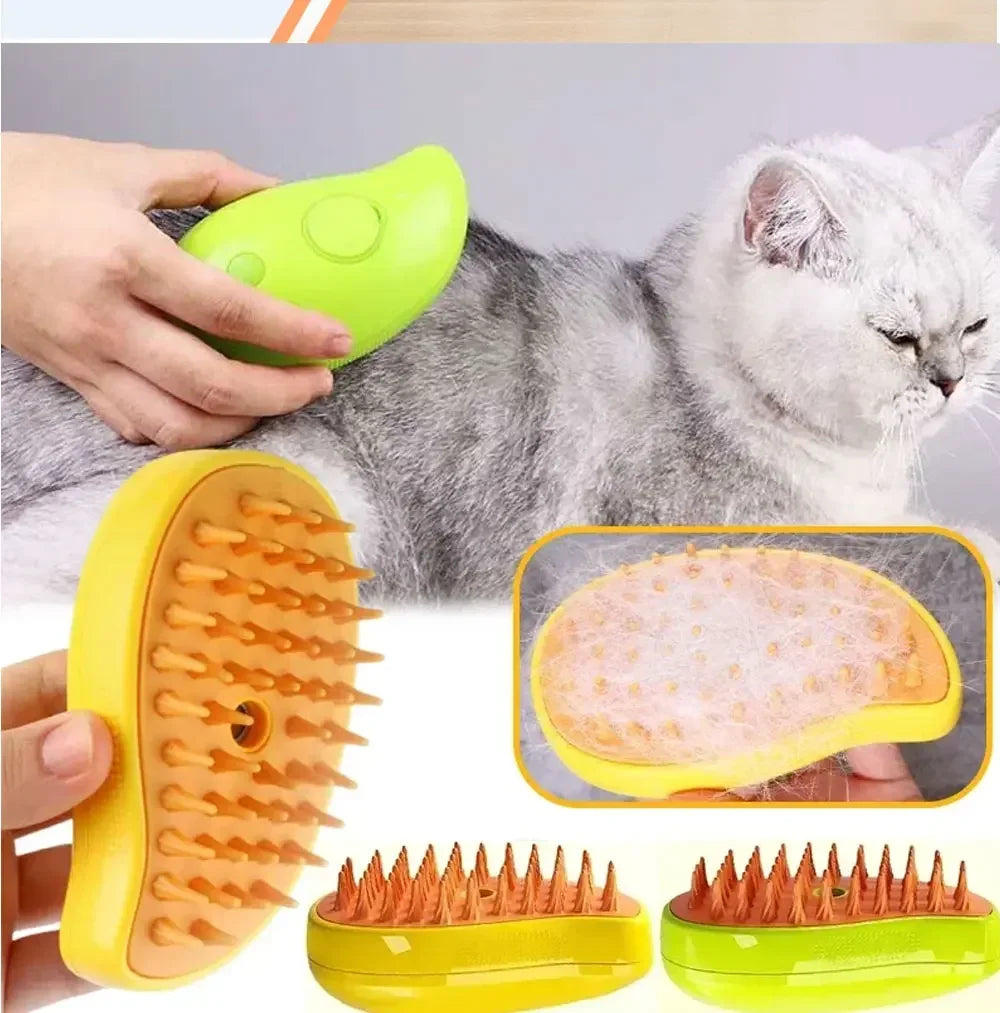 PetBrush™ Cepillo a Vapor Multifuncional Mascota