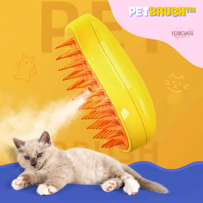 PetBrush™ Cepillo a Vapor Multifuncional Mascota